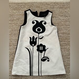 victoria beckham Target black white dress 2T